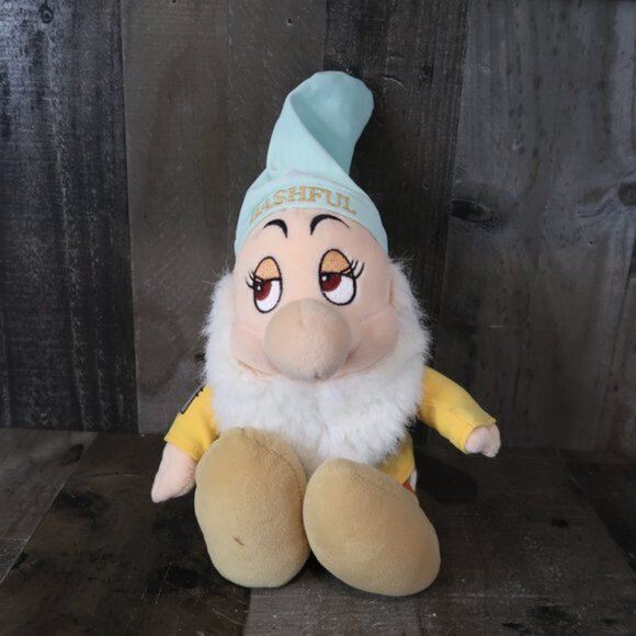 Walt Disney Bashful Bean Plush 13" Snow White & The 7 Dwarves - Picture 2 of 10